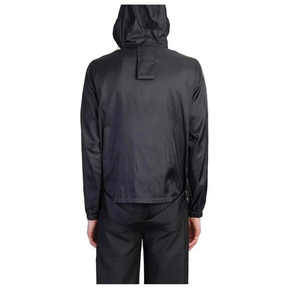 Courreges AC Nylon Windbreaker Jacket in Black M - Picture 3 of 5